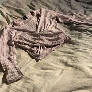 Light purple long sleeve shirt